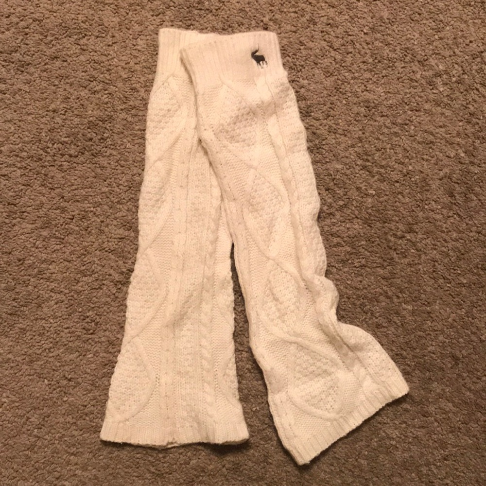 A & F leg warmers